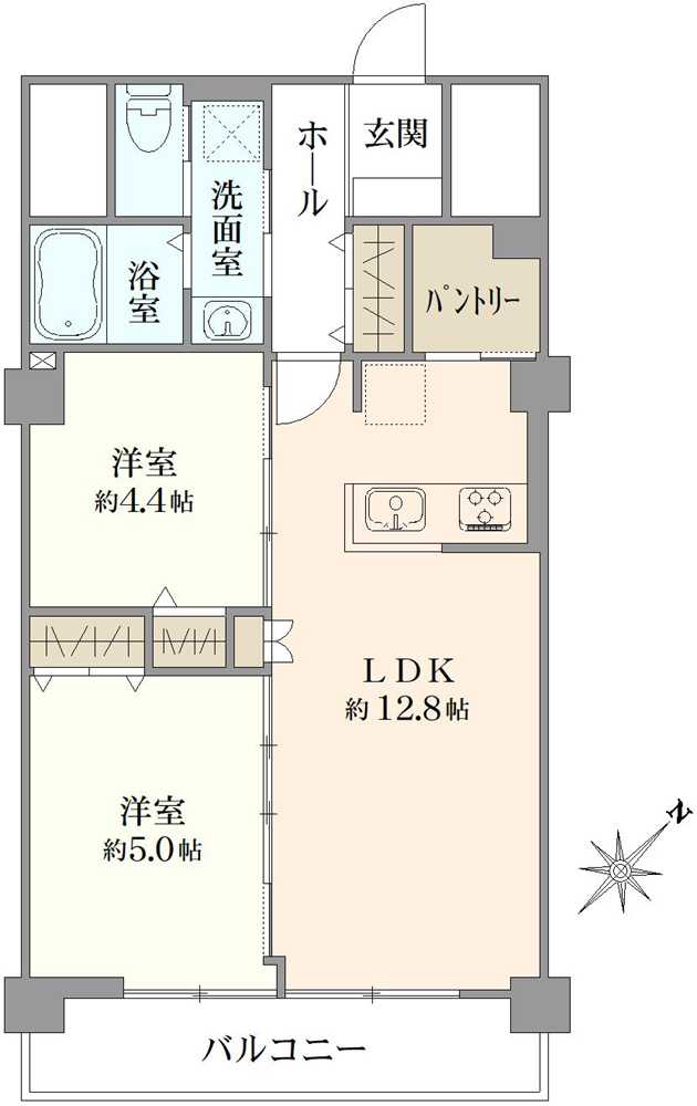 ファミリーコーポ南行商協ビルの間取図