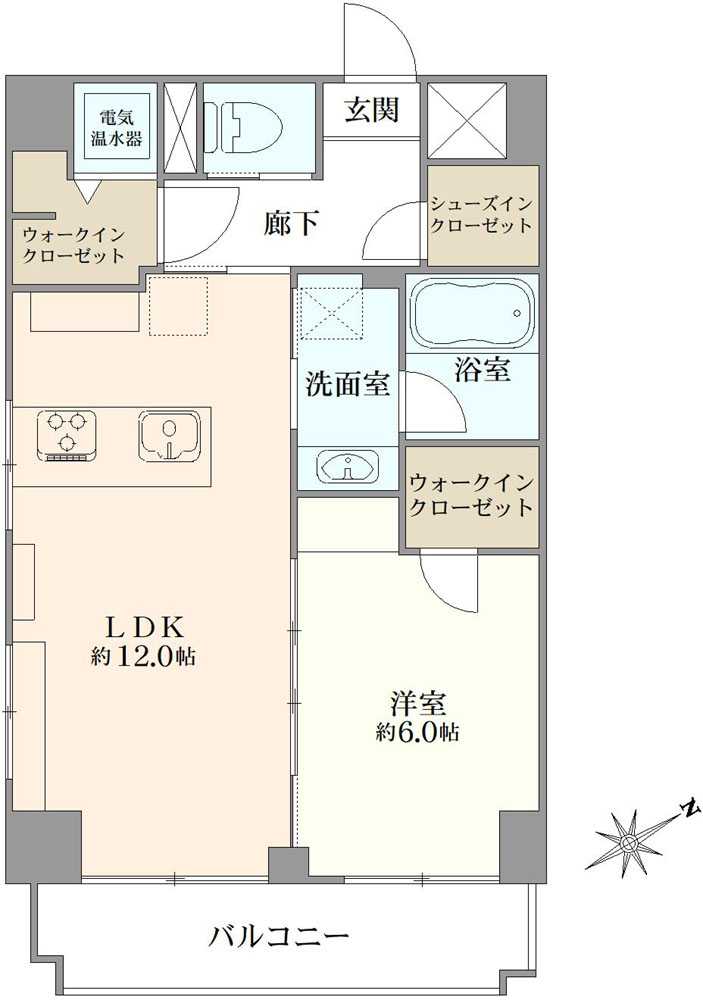キョウエイハイツ田町の間取図