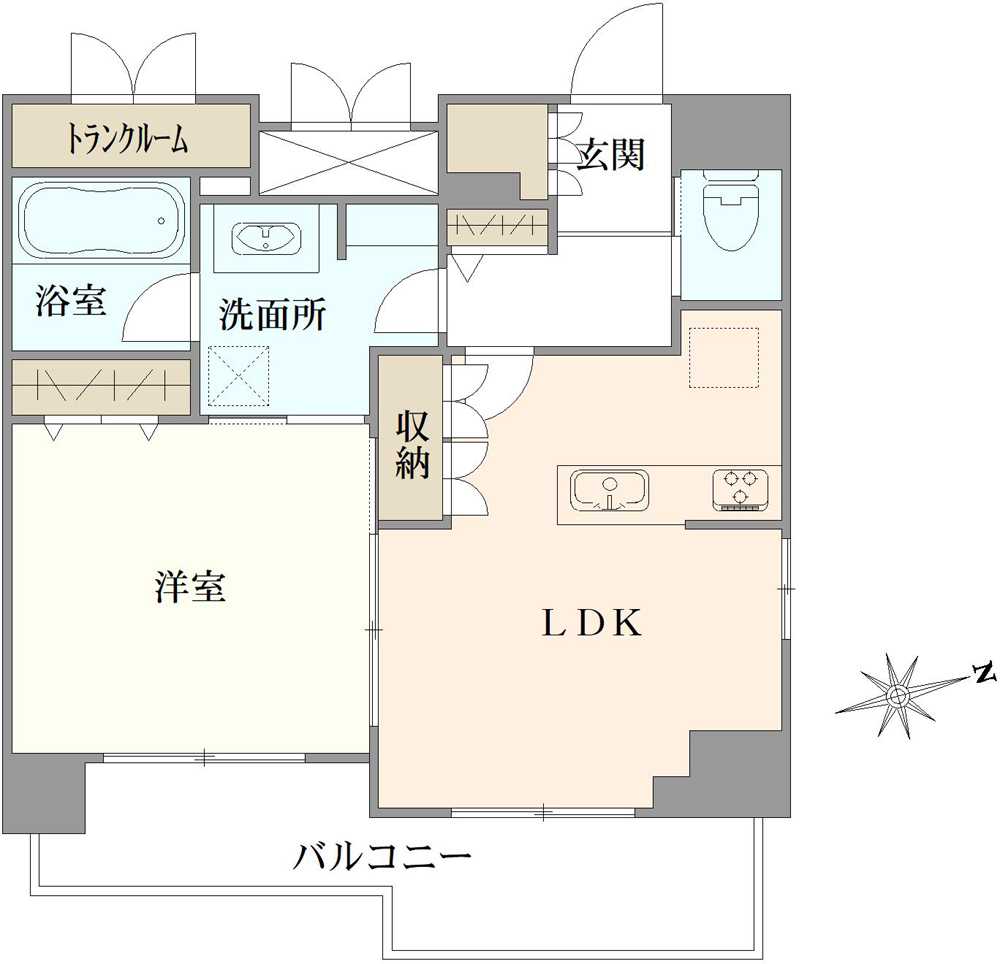 ロイズスクエア東陽町の間取図