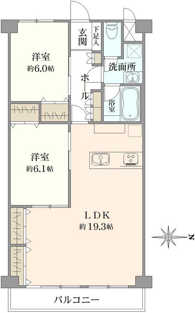 ニックハイム葛西の間取図