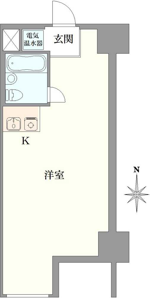 エレガンス東高円寺の間取図