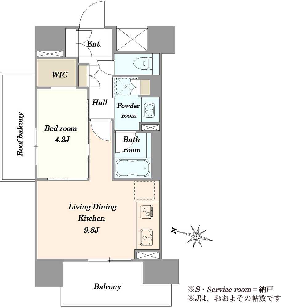 ベリスタ神楽坂 BELISTA神楽坂の間取図
