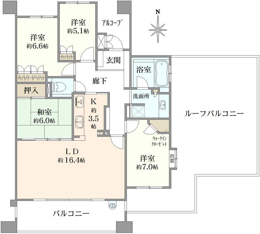 ライオンズガーデン千種アーススクエアの間取図