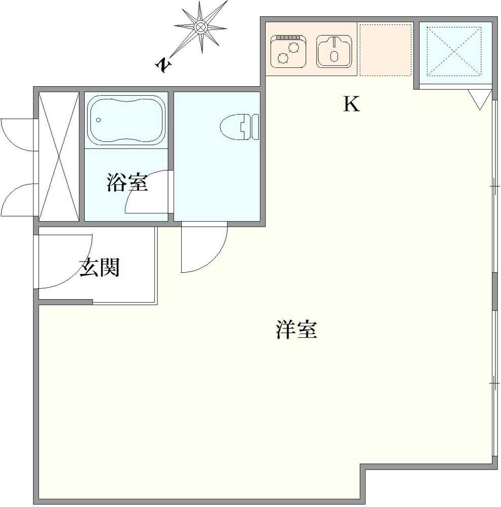 ニュー新橋ビルの間取図