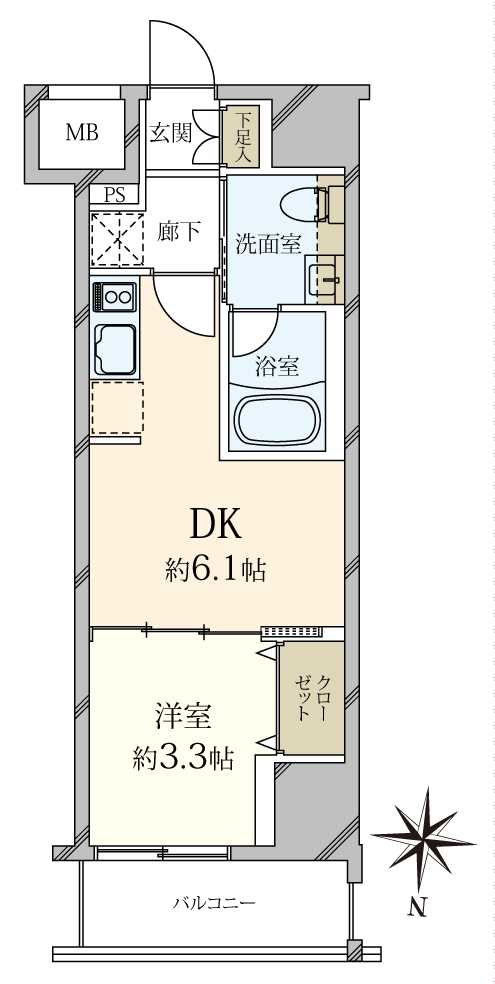 アルテシモ クレルトルテの間取図