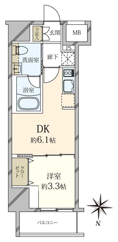 アルテシモ クレルトルテの間取図