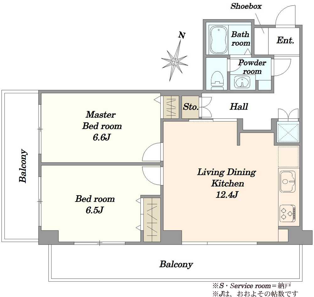 ダイアパレス大島の間取図