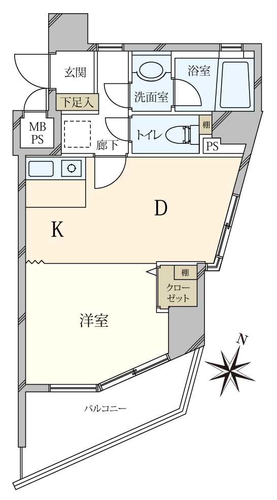 グラン・ピア塚本の間取図