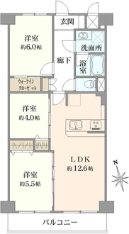 エンゼルハイム日吉の間取図
