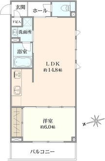 ブライズ杉並和泉の間取図