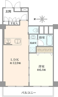 NK五反田コータースの間取図