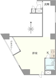 日興パレス池袋の間取図