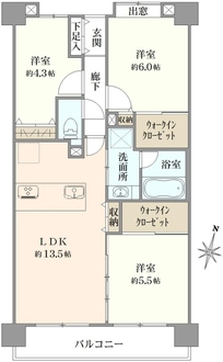 ナイスアーバン京島の間取図