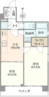 パーソナルハイツ西新井大師の間取図