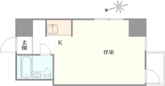 飯田橋ハイツの間取図