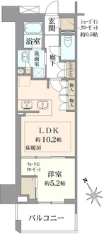 ザ・パークハウス赤羽フロントの間取図
