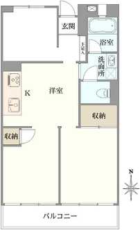 コーポ太田窪の間取図