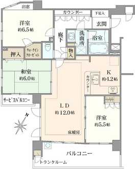 ルネサンス浦和上木崎の間取図