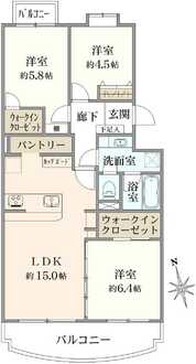 サンライトパストラル参番街B棟