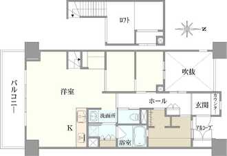 カムザ・スクエア八千代緑が丘エスタシオンの間取図