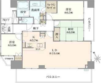 パークホームズ西船橋ステーションフロントの間取図