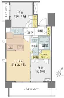 ルフォンリブレ大塚テラスの間取図