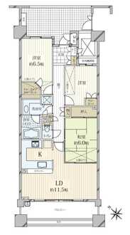 グランアルト加賀の間取図