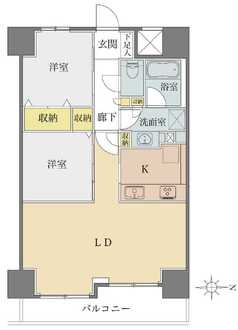 シーアイマンション日暮里の間取図