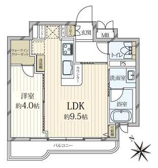 ジェイパーク青葉台アパートメントの間取図