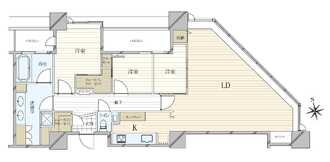 白金タワーの間取図