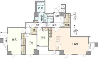 サンウッド目白台の間取図