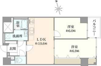 サンライズ浅草の間取図