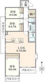 藤和ライブタウン中山3号棟