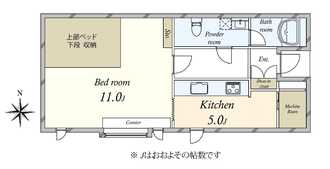 片瀬ロジュマンの間取図