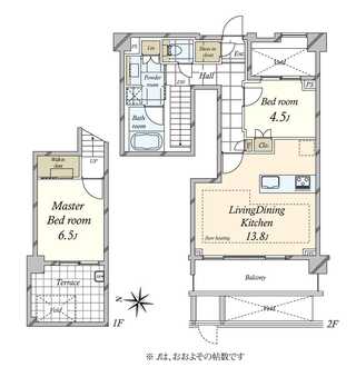 ディアナコート駒沢公園の間取図