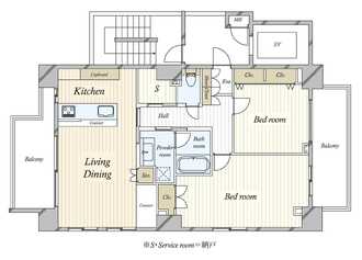 サクラテラス大森の間取図