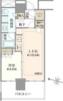 プラウドタワー練馬の間取図