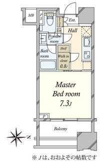 パークコート南麻布の間取図