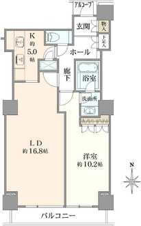 恵比寿ガーデンテラス壱番館の間取図