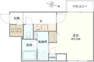 ライオンズ三田の間取図