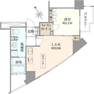 グランプレオ武蔵野の間取図