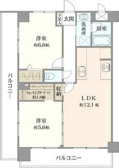 モリス御徒町の間取図