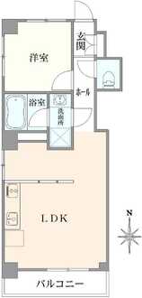 グリーンキャピタル錦糸町の間取図