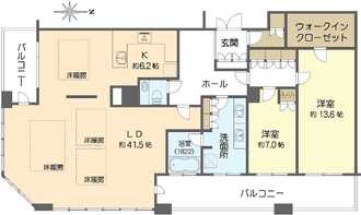 ザ・千里タワーの間取図