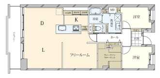 苦楽園ヒルズ3号棟の間取図