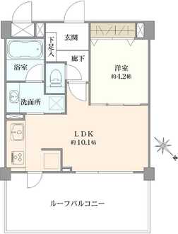 小石川ザ・レジデンス　イーストスクエアの間取図