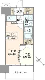 プライム川崎の間取図