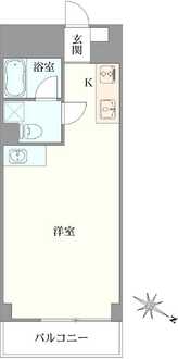 市川ファミリー第一マンションの間取図