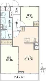 サンハイツ西船橋の間取図
