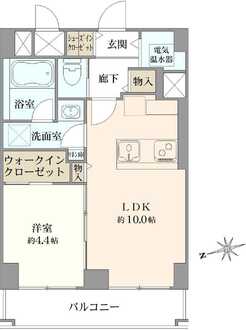 キョウエイハイツ田町の間取図